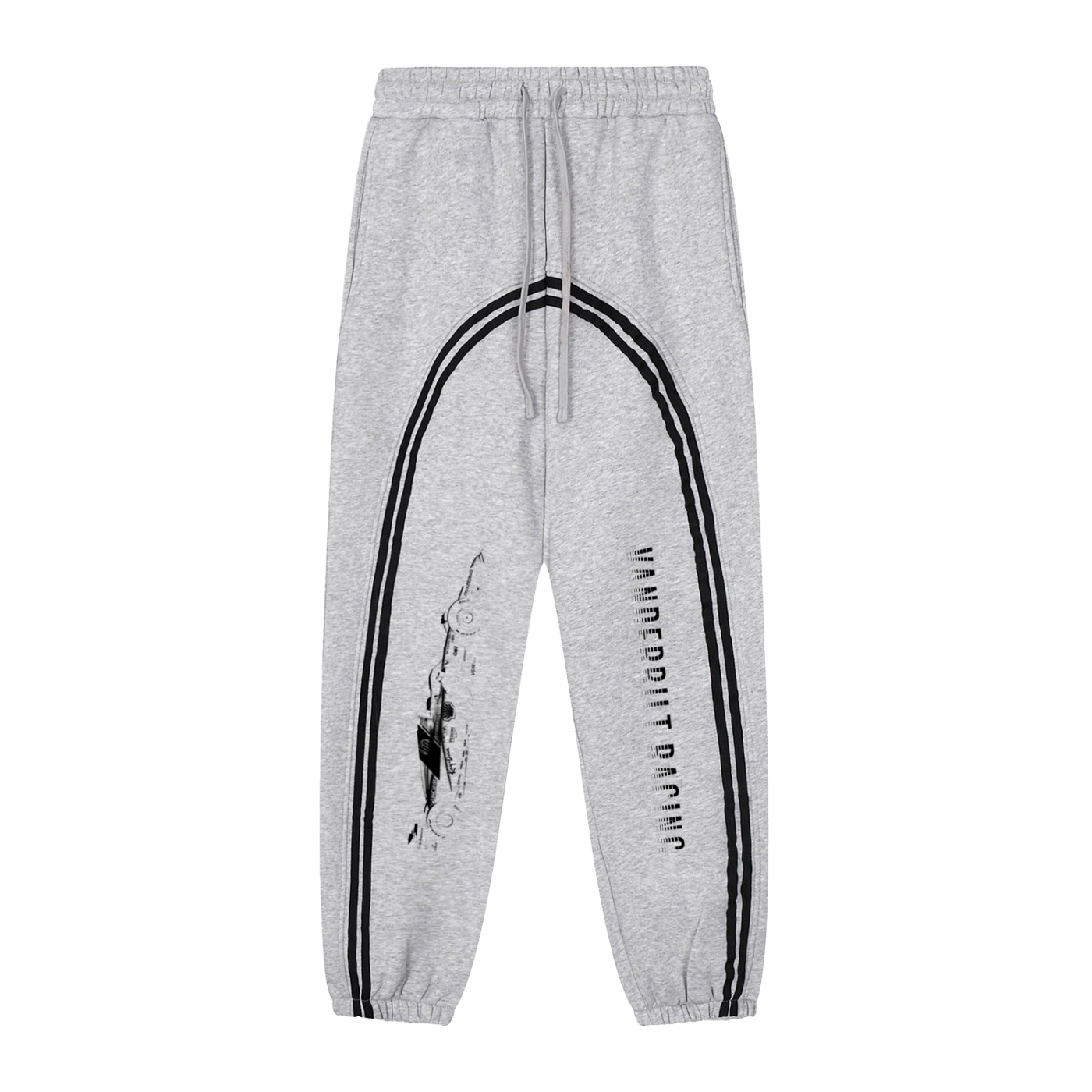 VANDERBILT RACING SWEATPANTS (GRAY)